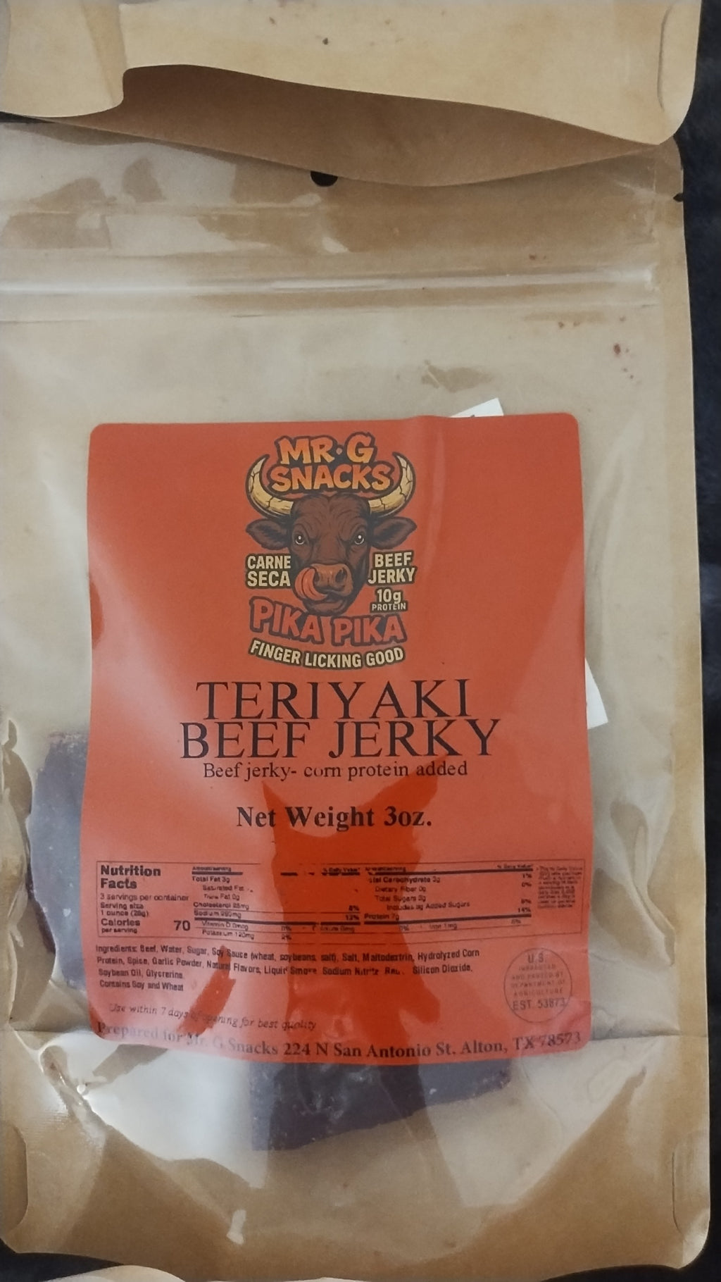 MrG's Beefy Jerky